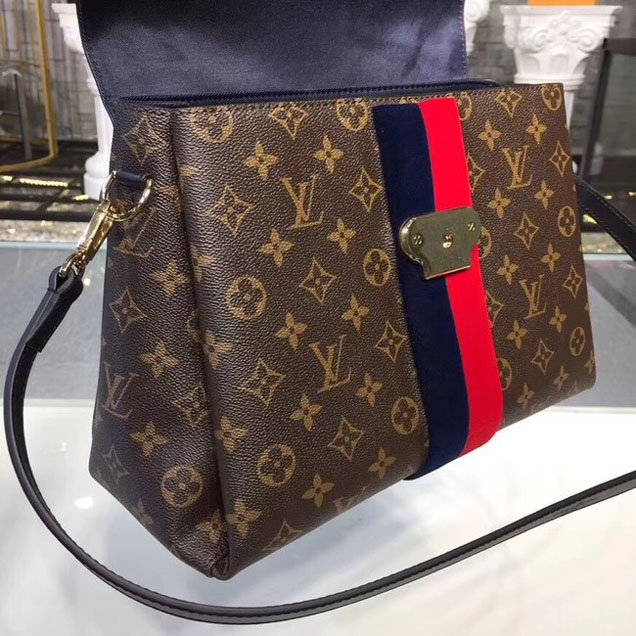 Сумка Louis Vuitton GEORGES MM M43778 "Brown" фото № 7