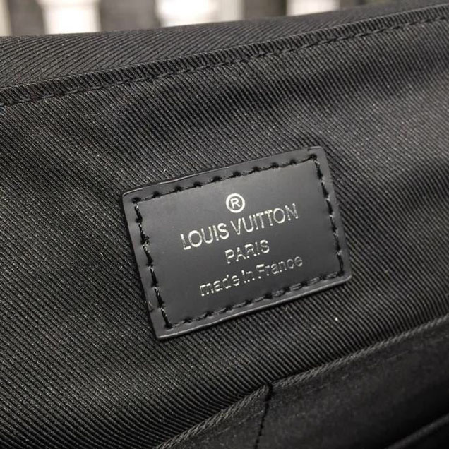Сумка Louis Vuitton Messenger MM Explorer Bag 32cm Monogram Eclipse Canvas Fall Winter 2018 Collection M40539 Noir "Black" фото № 5