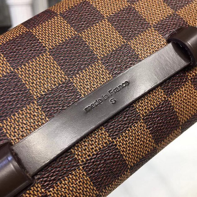 Сумка Louis Vuitton Damier Ebene Canvas Bumbag N51856 2017 "Brown" фото № 5