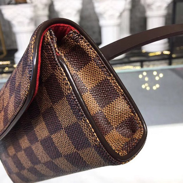 Сумка Louis Vuitton Damier Ebene Canvas Bumbag N51856 2017 "Brown" фото № 6