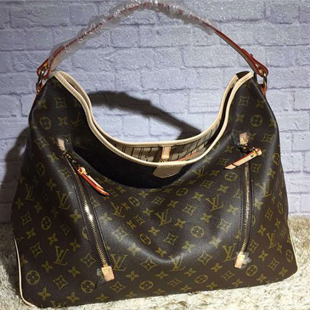 Сумка Louis Vuitton M40354 Delightful GM Hobo Bag Monogram Canvas "Brown" фото № 3