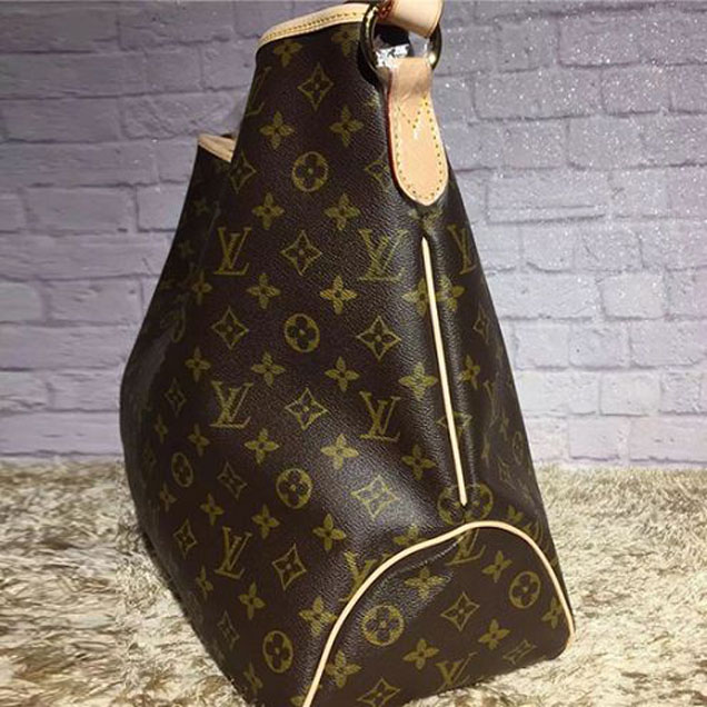 Сумка Louis Vuitton M40354 Delightful GM Hobo Bag Monogram Canvas "Brown" фото № 5