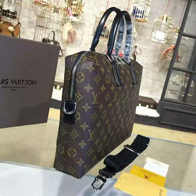 Портфель Louis Vuitton M40868 Porte Documents Jour Briefcase Monogram Canvas "Brown" фото № 3