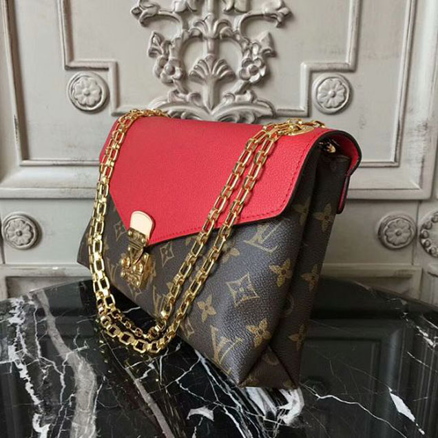 Сумка Louis Vuitton M41201 Pallas Chain Shoulder Bag Monogram Canvas "Brown" фото № 3