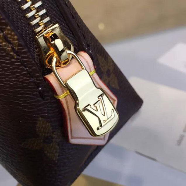 Косметичка Louis Vuitton M41439 Cosmetic Pouch Monogram Canvas "Brown" фото № 10