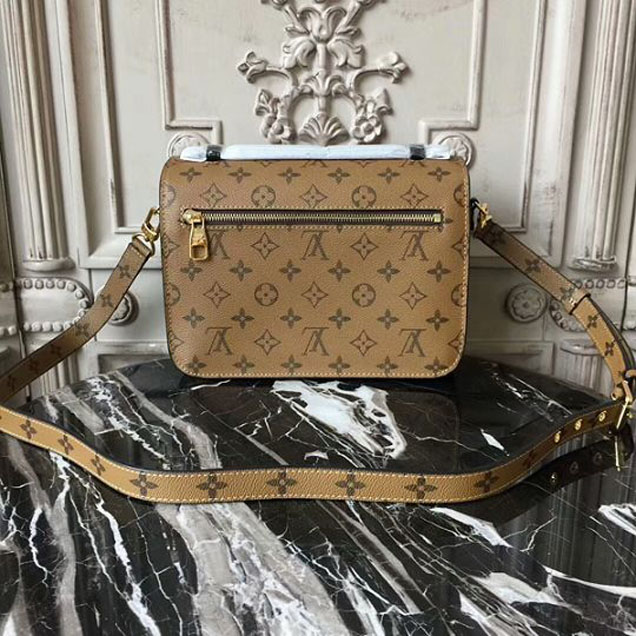 Сумка Louis Vuitton M41465 Pochette Metis Crossbody Bag Monogram Canvas "Brown" фото № 4