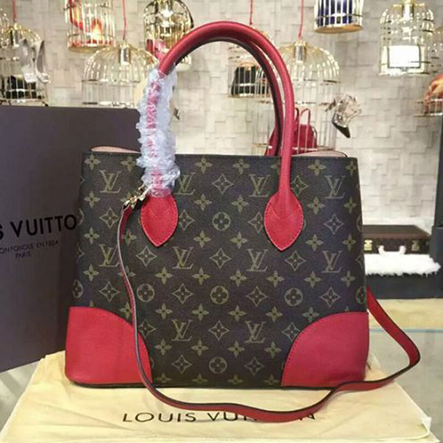 Сумка Louis Vuitton M41596 Flandrin Tote Bag Monogram Canvas "Brown" фото № 3