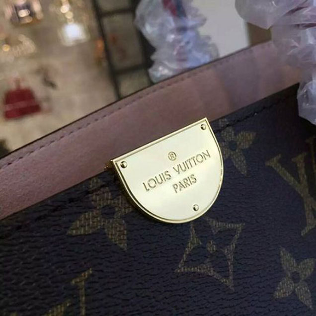 Сумка Louis Vuitton M41596 Flandrin Tote Bag Monogram Canvas "Brown" фото № 7