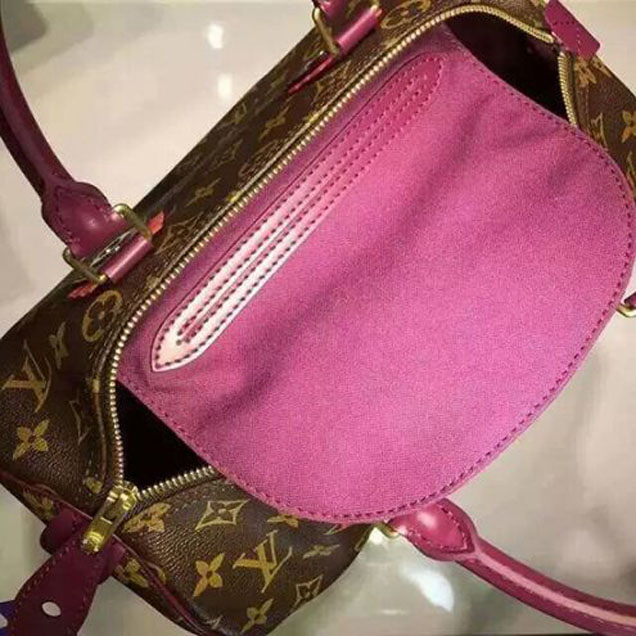 Сумка Louis Vuitton M41666 Speedy 30 Totem Tote Bag Monogram Canvas "Brown" фото № 7