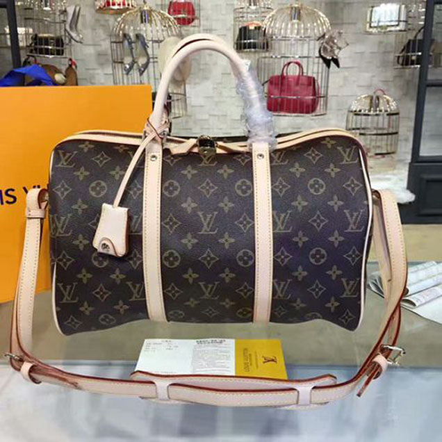 Сумка Louis Vuitton M42426 Sofia Coppola SC Bag Duffel Bag Monogram Canvas "Brown" фото № 2