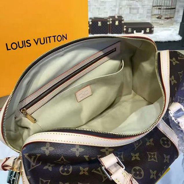 Сумка Louis Vuitton M42426 Sofia Coppola SC Bag Duffel Bag Monogram Canvas "Brown" фото № 6