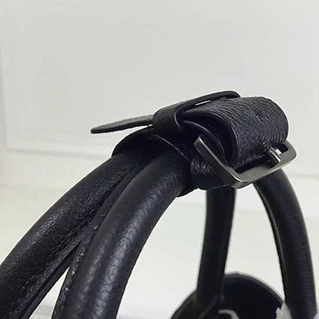 Сумка Louis Vuitton M50665 Montaigne BB Tote Bag Monogram Empreinte Leather "Black" фото № 5