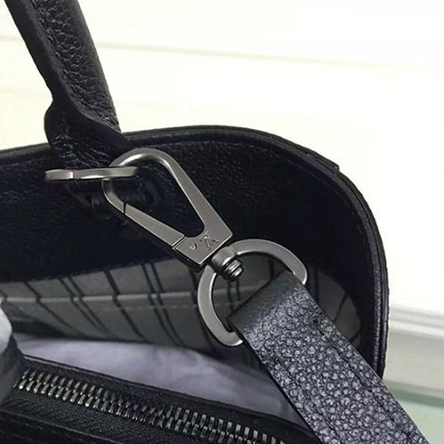 Сумка Louis Vuitton M50665 Montaigne BB Tote Bag Monogram Empreinte Leather "Black" фото № 7