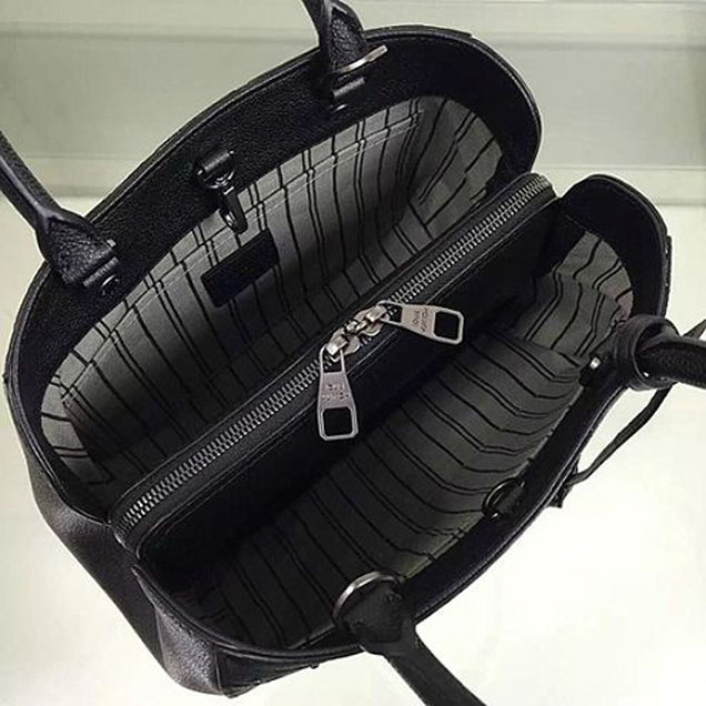 Сумка Louis Vuitton M50665 Montaigne BB Tote Bag Monogram Empreinte Leather "Black" фото № 8