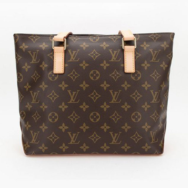 Сумка Louis Vuitton M51148 Cabas Piano Shoulder Bag Monogram Canvas "Brown" фото № 2