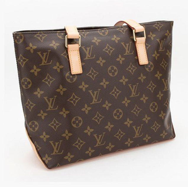 Сумка Louis Vuitton M51148 Cabas Piano Shoulder Bag Monogram Canvas "Brown" фото № 3