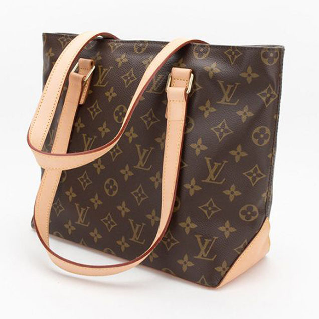 Сумка Louis Vuitton M51148 Cabas Piano Shoulder Bag Monogram Canvas "Brown" фото № 4