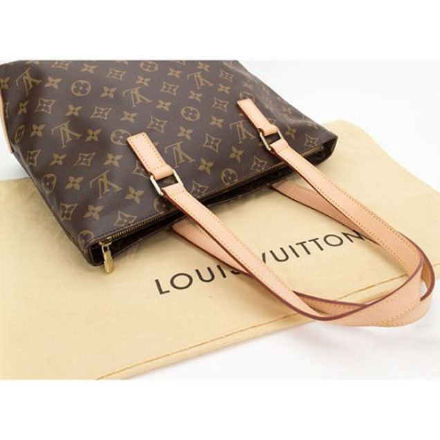 Сумка Louis Vuitton M51148 Cabas Piano Shoulder Bag Monogram Canvas "Brown" фото № 5