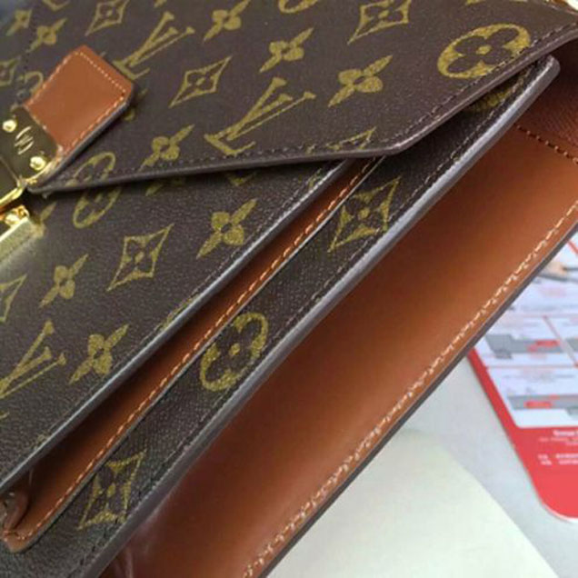 Сумка Louis Vuitton M51185 Monceau Crossbody Bag Monogram Canvas "Brown" фото № 7