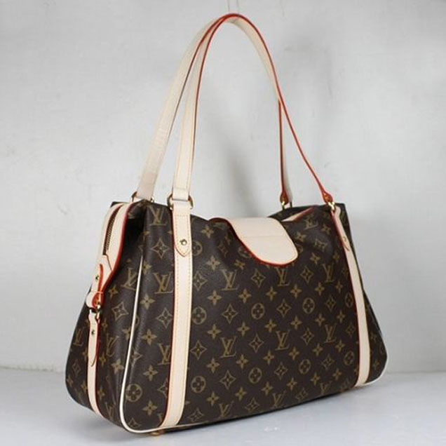 Сумка Louis Vuitton M51188 Stresa GM Shoulder Bag Monogram Canvas "Brown" фото № 3