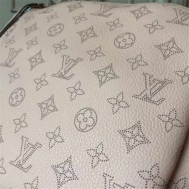 Сумка Louis Vuitton M51219 Babylone Chain BB Hobo Bag Mahina Leather "Pink" фото № 8