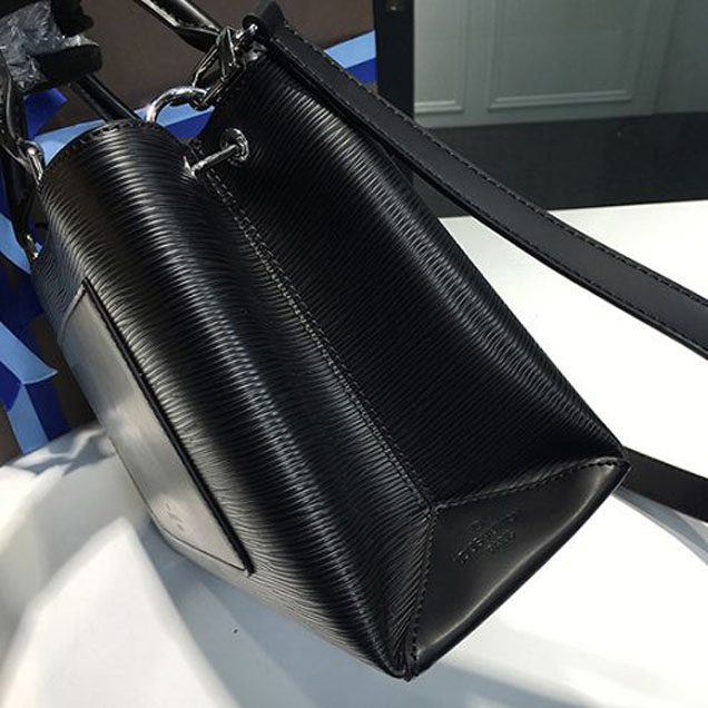 Сумка Louis Vuitton M51334 Kleber PM Tote Bag Epi Leather "Black" фото № 6