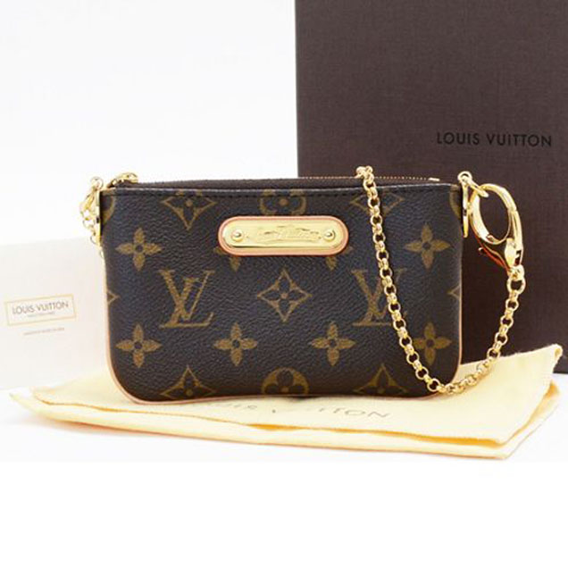 Сумка Louis Vuitton M60095 Pochette Milla PM Monogram Canvas "Brown" фото № 10