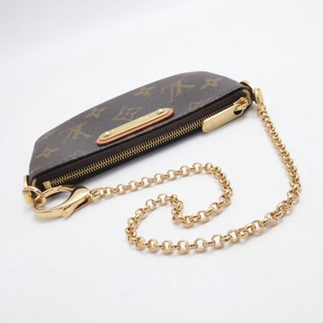 Сумка Louis Vuitton M60095 Pochette Milla PM Monogram Canvas "Brown" фото № 5