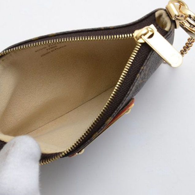 Сумка Louis Vuitton M60095 Pochette Milla PM Monogram Canvas "Brown" фото № 8