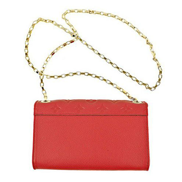 Сумка Louis Vuitton M60640 Pochette Saint-Germain Crossbody Bag Monogram Empreinte Leather "Red" фото № 3