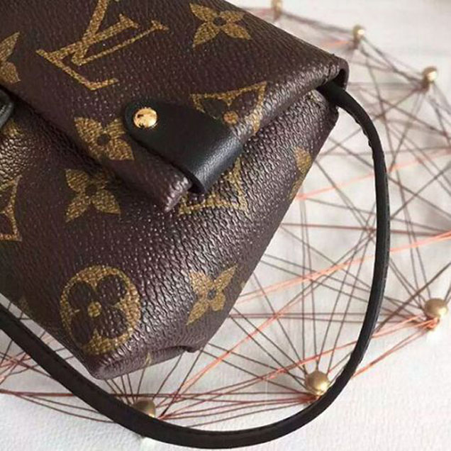 Сумка Louis Vuitton M61502 Triangle Chain Wallet Monogram Canvas "Brown" фото № 6