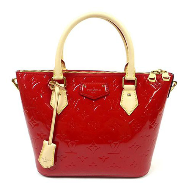 Сумка Louis Vuitton M90165 Montebello PM Tote Bag Monogram Vernis "Red" фото № 2