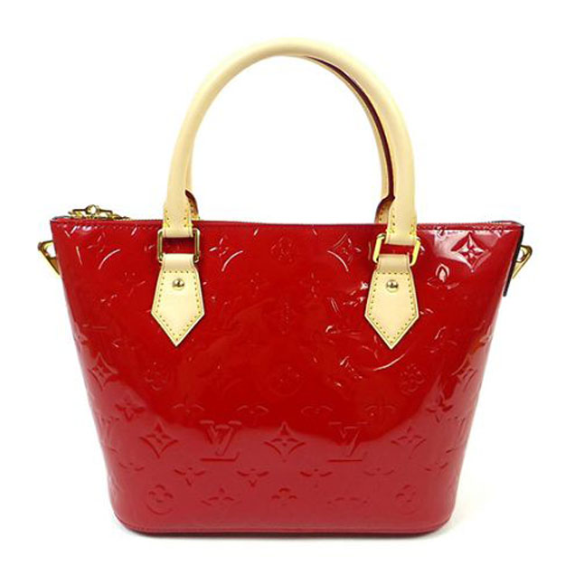 Сумка Louis Vuitton M90165 Montebello PM Tote Bag Monogram Vernis "Red" фото № 4