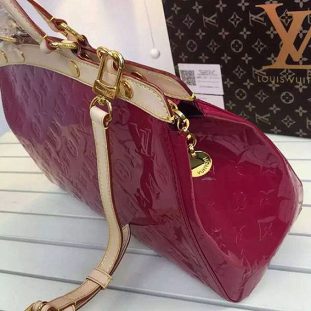 Сумка Louis Vuitton M91798 Brea MM Tote Bag Monogram Vernis "Purple" фото № 3