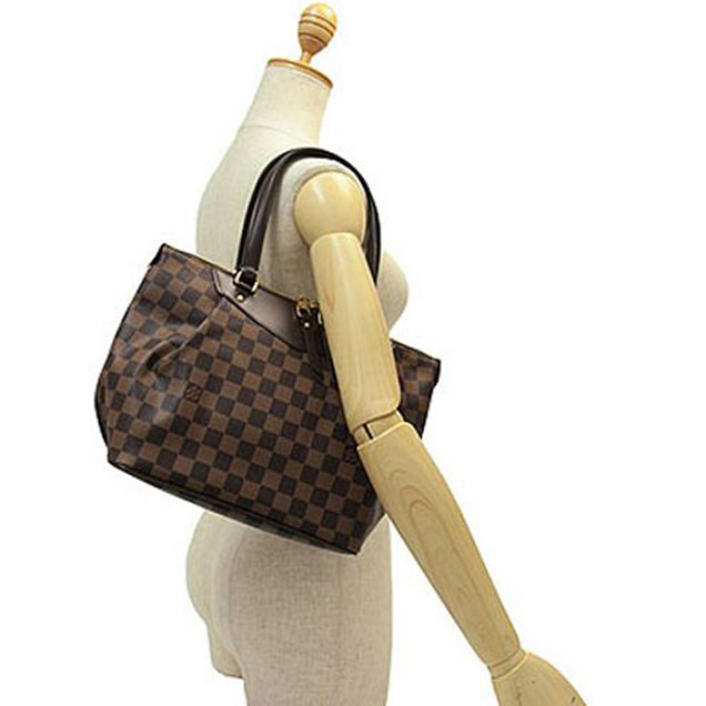 Сумка Louis Vuitton N41102 Westminster PM Shoulder Bag Damier Ebene Canvas "Brown" фото № 10