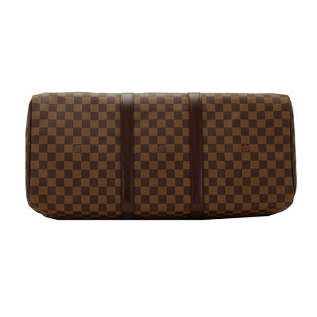 Сумка Louis Vuitton N41427 Keepall 50 Duffel Bag Damier Ebene Canvas "Brown" фото № 5