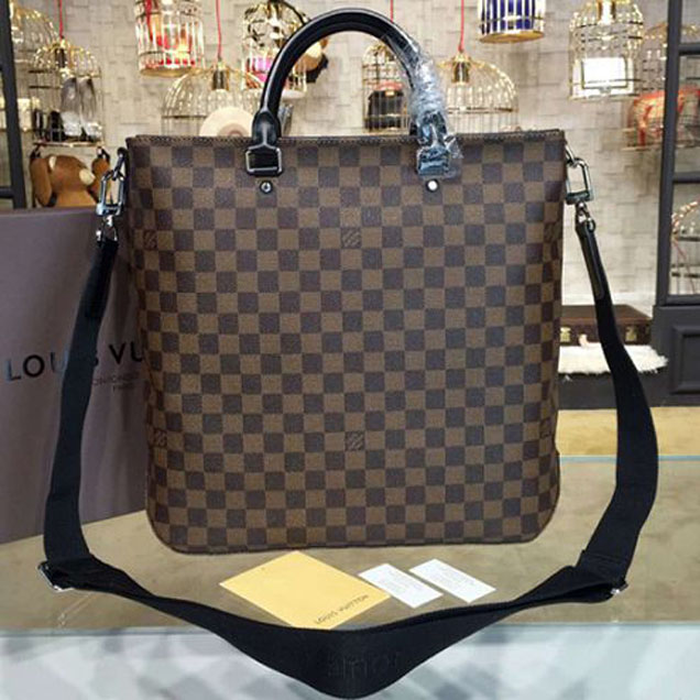 Портфель Louis Vuitton N41559 Jack Tote Briefcase Damier Ebene Canvas "Brown" фото № 2