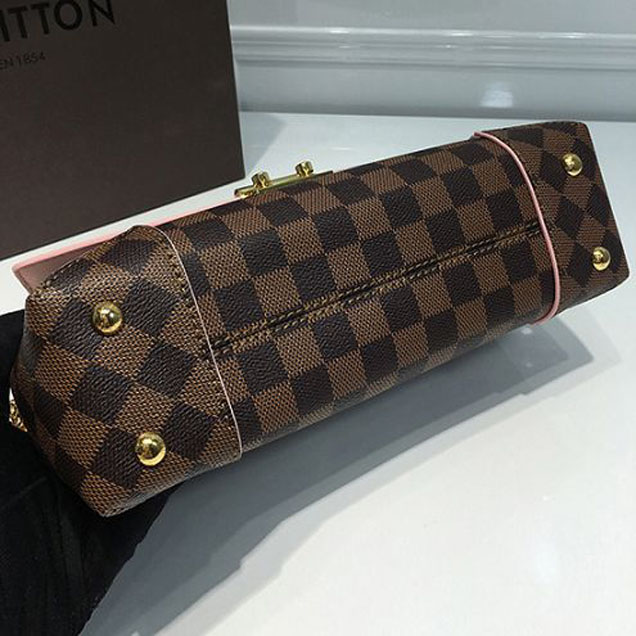 Сумка Louis Vuitton N41597 Caissa Clutch Shoulder Bag Damier Ebene Canvas "Brown" фото № 6