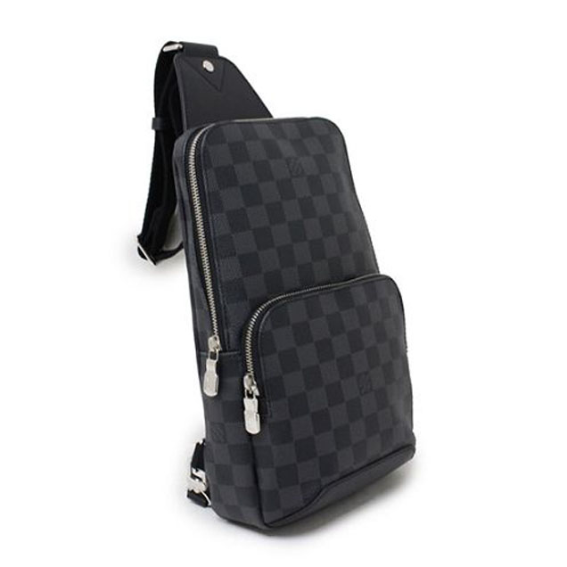 Сумка Louis Vuitton N41719 Avenue Sling Bag Damier Graphite Canvas "Graphite" фото № 3