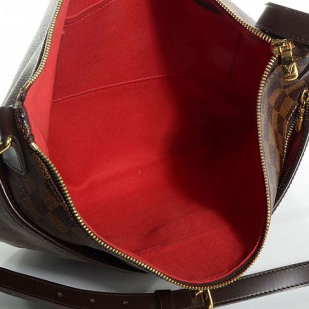 Сумка Louis Vuitton N42250 Bloomsbury GM Crossbody Bag Damier Ebene Canvas "Brown" фото № 5