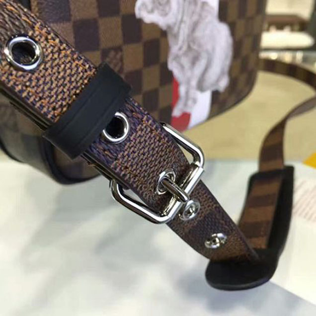 Сумка Louis Vuitton N42704 Nil PM Messenger Bag Damier Ebene Canvas "Brown" фото № 10