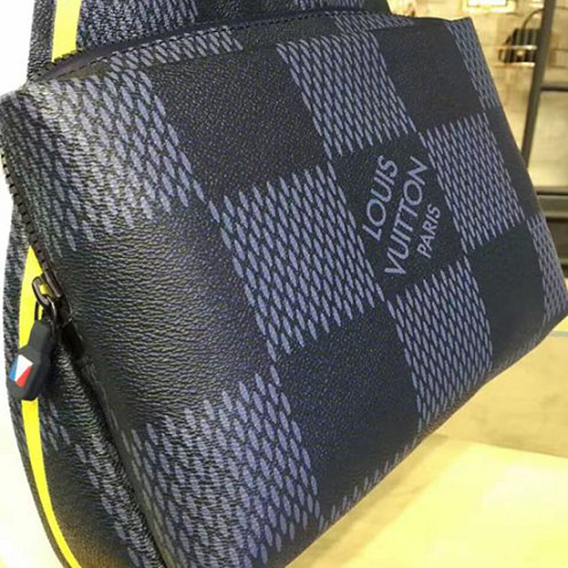 Рюкзак Louis Vuitton N44005 Apollo Backpack Damier Cobalt Canvas "Navy Blue" фото № 7