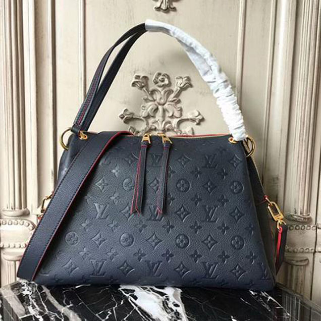 Сумка Louis Vuitton Ponthieu PM M43721 Monogram Empreinte Leather "Navy Blue" фото № 2