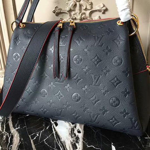 Сумка Louis Vuitton Ponthieu PM M43721 Monogram Empreinte Leather "Navy Blue" фото № 5