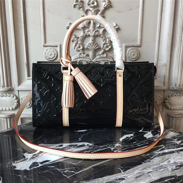 Сумка Louis Vuitton Monogram Vernis Neo Triangle M94398B "Black" фото № 2