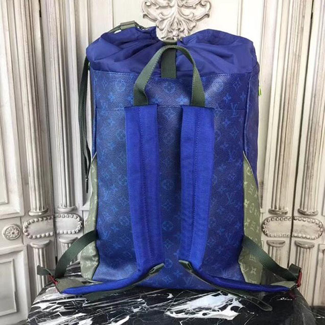 Рюкзак Louis Vuitton Monogram Canvas Backpack 2 M43833 "Navy Blue" фото № 4