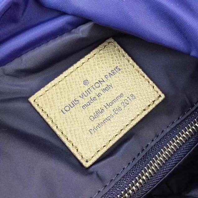 Рюкзак Louis Vuitton Monogram Canvas Backpack 2 M43833 "Navy Blue" фото № 9