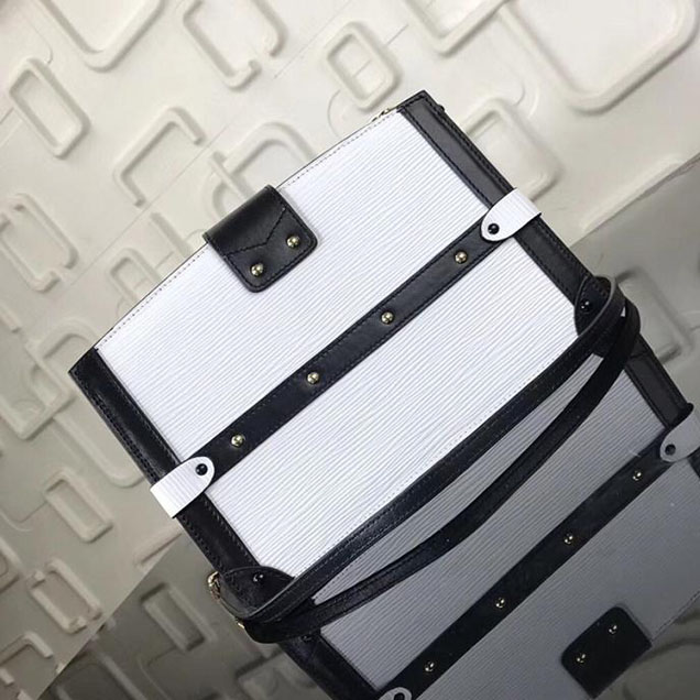 Сумка Louis Vuitton Epi Leather Trunk Clutch M52151 "White" фото № 4