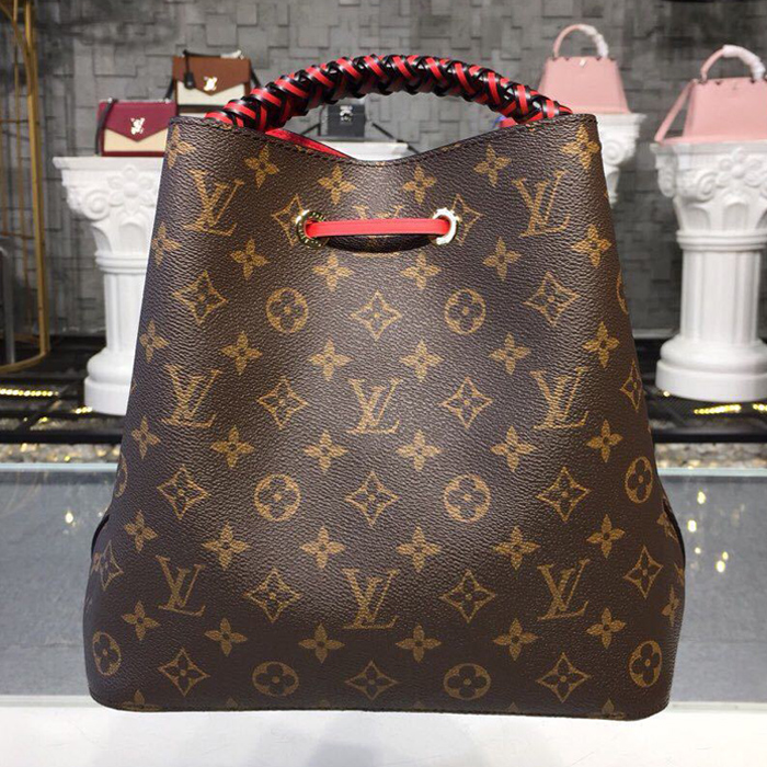 Сумка Louis Vuitton NeoNoe M43985 Monogram Canvas "Brown" фото № 4