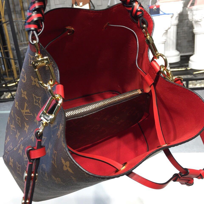 Сумка Louis Vuitton NeoNoe M43985 Monogram Canvas "Brown" фото № 8